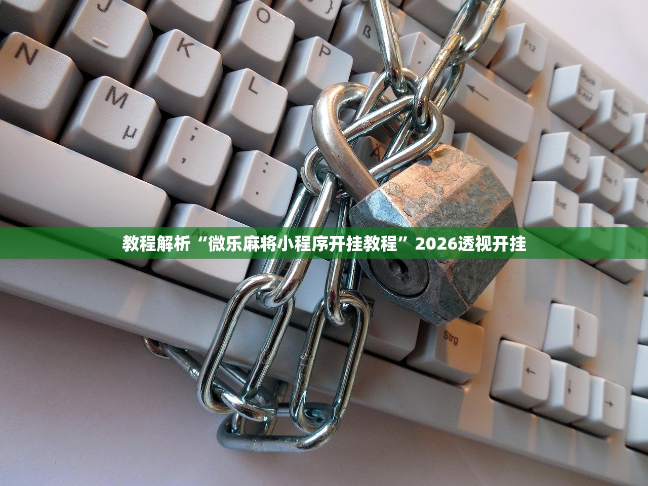 教程解析“微乐麻将小程序开挂教程	”2026透视开挂