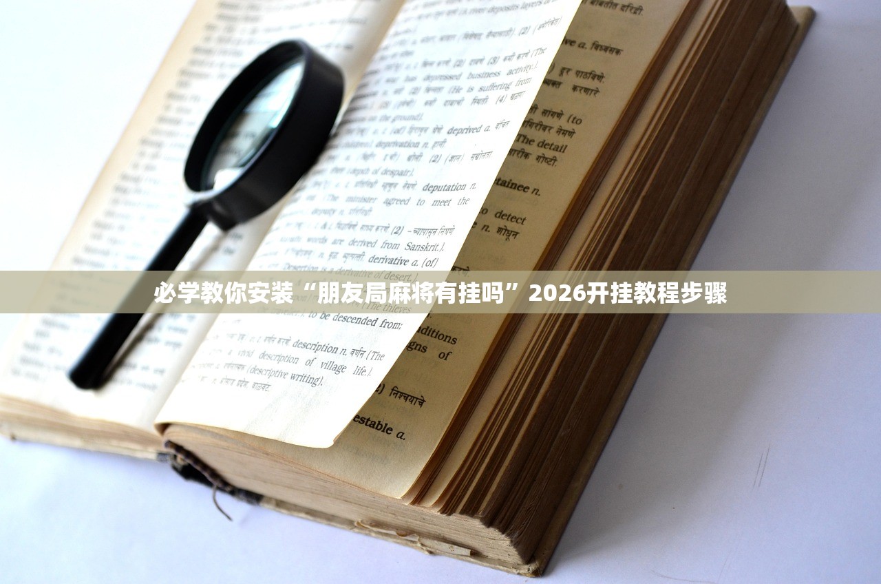 必学教你安装“朋友局麻将有挂吗	”2026开挂教程步骤