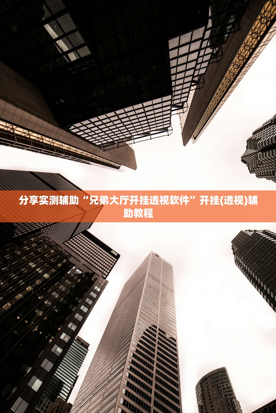 分享实测辅助“兄弟大厅开挂透视软件	”开挂(透视)辅助教程
