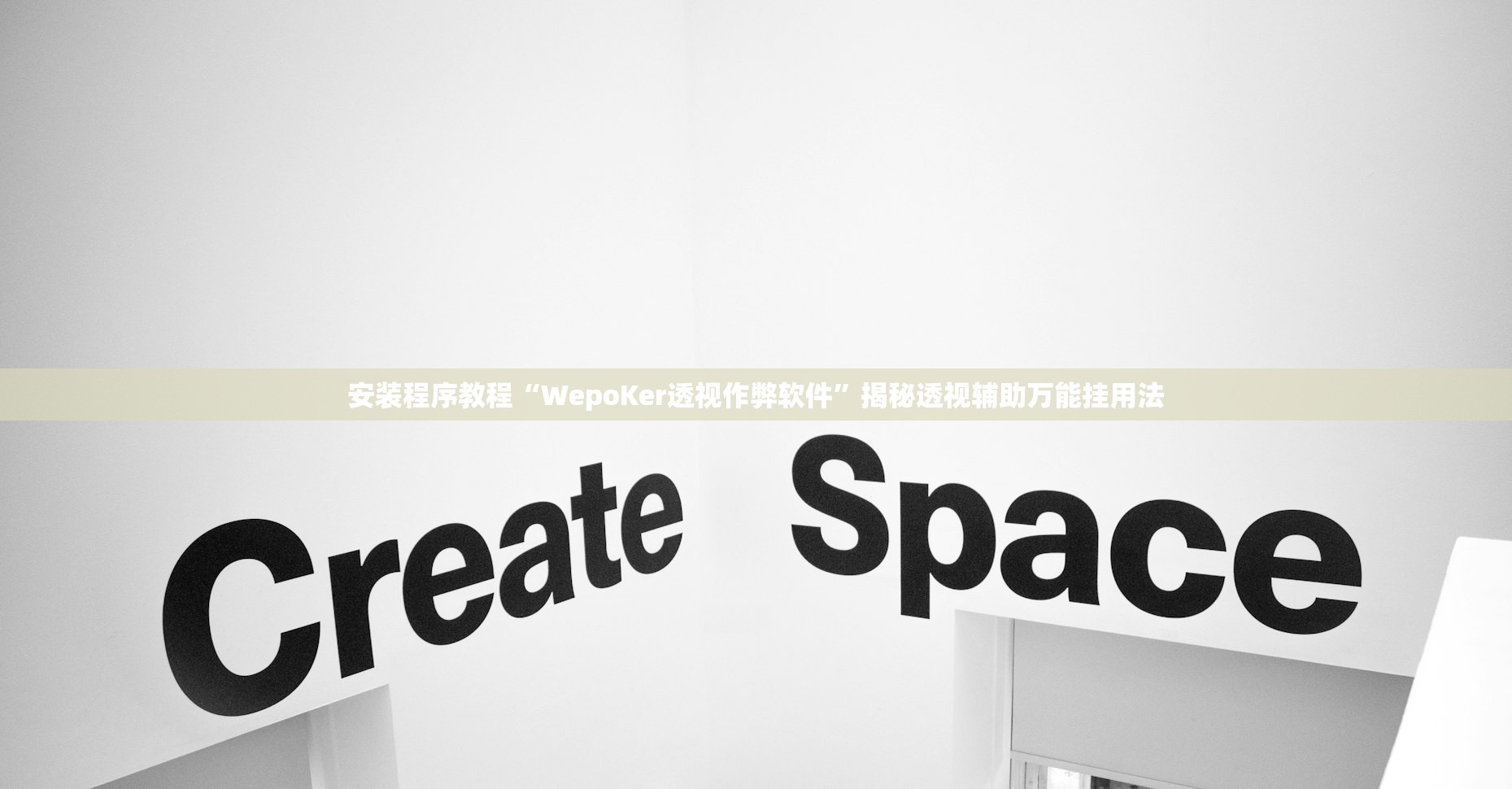 安装程序教程“WepoKer透视作弊软件”揭秘透视辅助万能挂用法