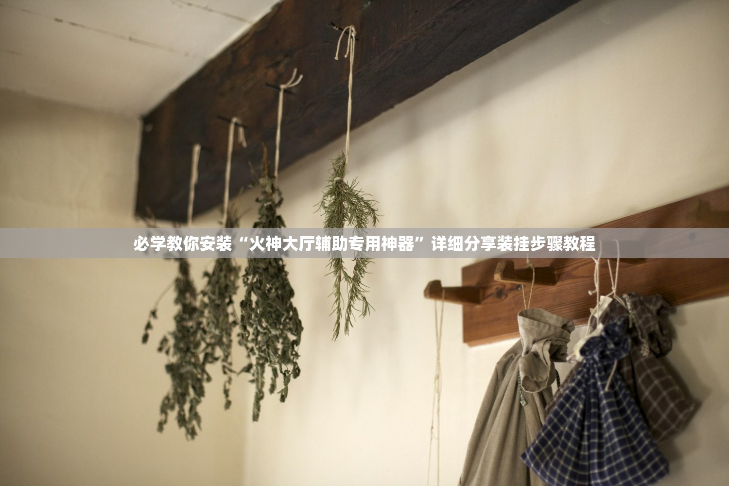 必学教你安装“火神大厅辅助专用神器”详细分享装挂步骤教程