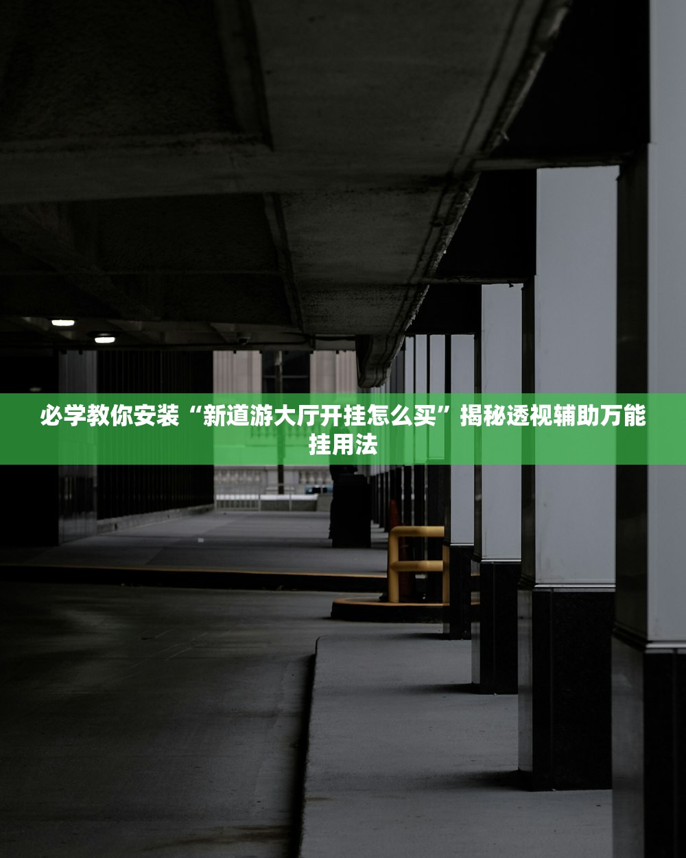 必学教你安装“新道游大厅开挂怎么买”揭秘透视辅助万能挂用法